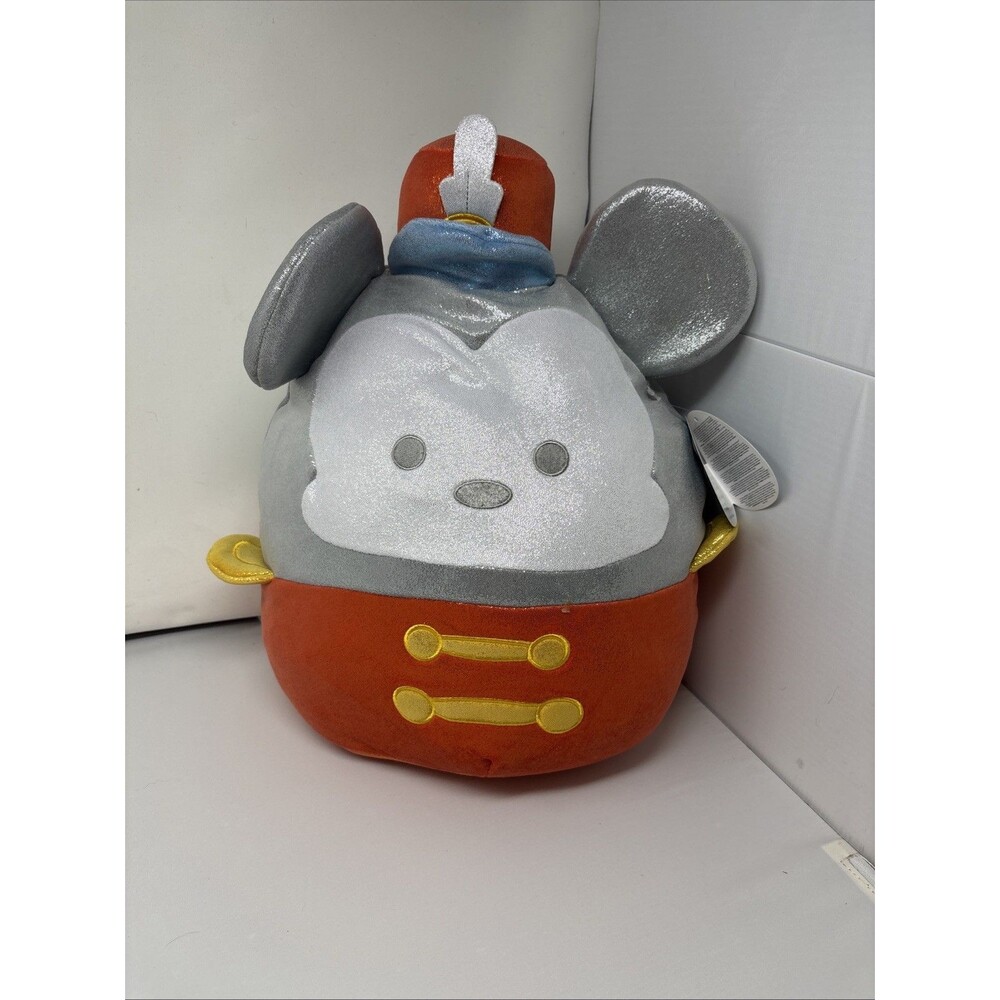 Squishmallows Disney 100th Anniversary Band Leader Mickey Mouse Plush 14” NWT